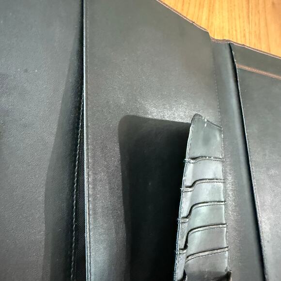 Franklin Covey Italian Leather Padfolio Brown Planner 12.75” x 9.5” - Picture 7 of 16